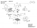 Bosch 0 601 924 042 GSS 9,6 V Orbital Sander 9.6 V / GB Spare Parts GSS9,6V